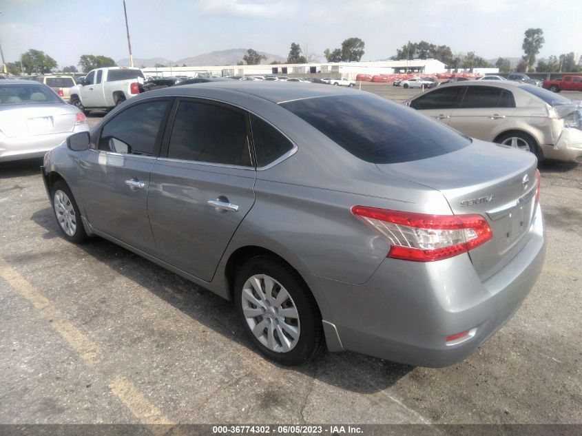 2014 NISSAN SENTRA S/FE+ S/SV/FE+ SV/SR/SL - 3N1AB7AP1EL668633