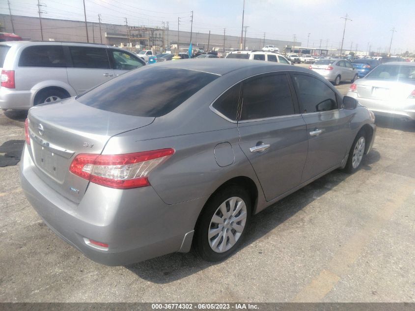 2014 NISSAN SENTRA S/FE+ S/SV/FE+ SV/SR/SL - 3N1AB7AP1EL668633