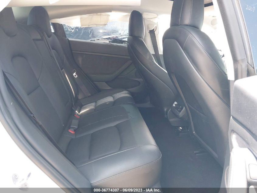 2022 TESLA MODEL 3 - 5YJ3E1EA5NF325435