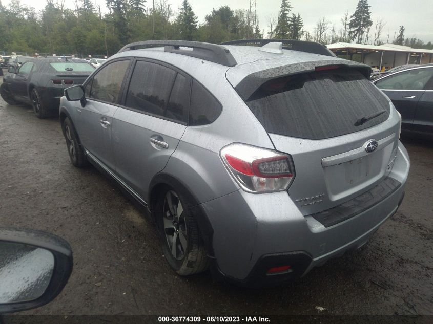 2016 SUBARU CROSSTREK HYBRID TOURING JF2GPBLCXGH282396