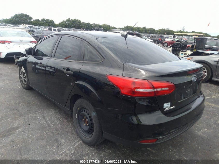 VIN 1FADP3E23JL201762 2018 FORD FOCUS S