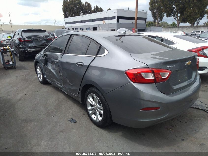 2019 CHEVROLET CRUZE LT - 1G1BE5SM1K7138639