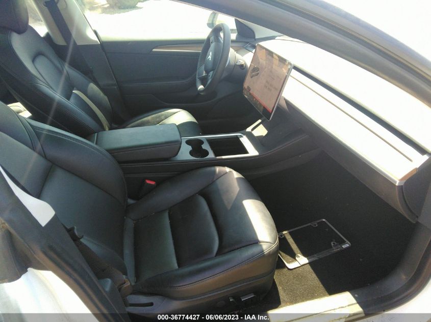 2022 TESLA MODEL 3 LONG RANGE - 5YJ3E1EB5NF184519