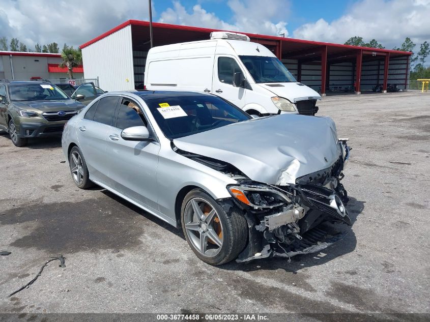 2015 MERCEDES-BENZ C-CLASS C 300 - 55SWF4JB9FU080018