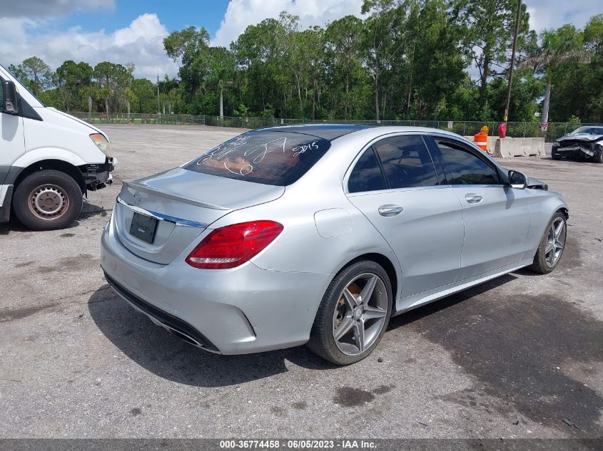2015 MERCEDES-BENZ C-CLASS C 300 - 55SWF4JB9FU080018