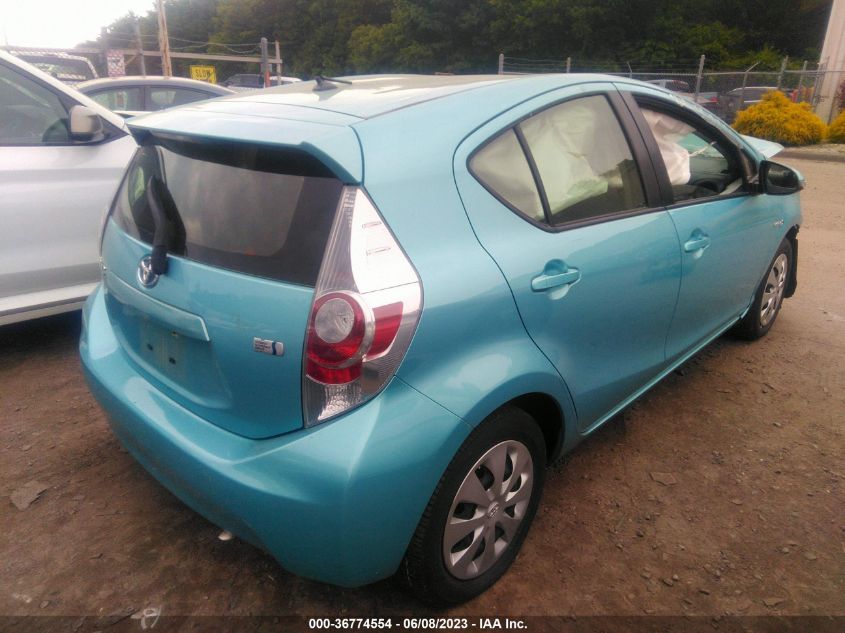 2014 TOYOTA PRIUS C - JTDKDTB38E1083541