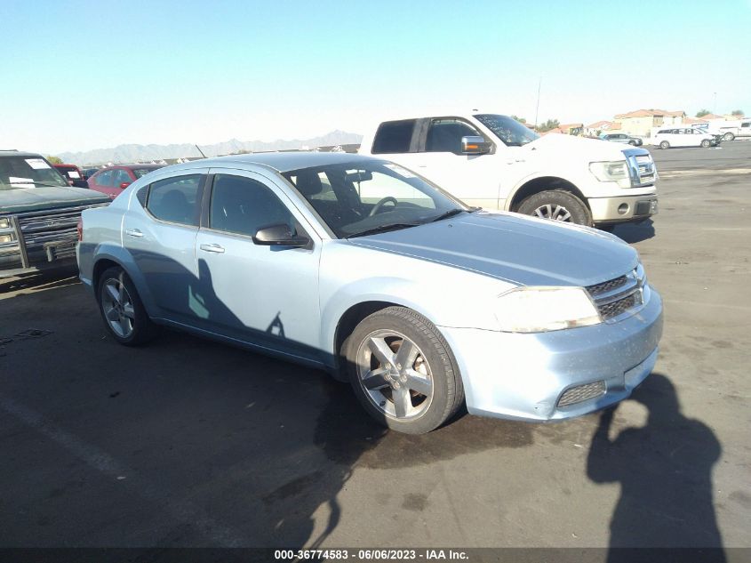 2013 DODGE AVENGER SE - 1C3CDZAB9DN563762