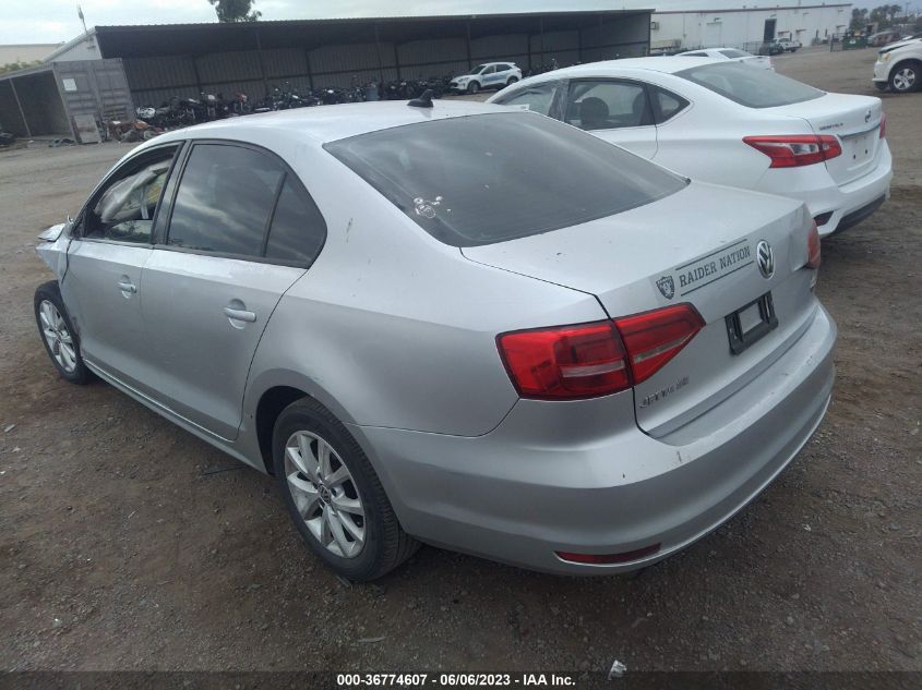 2015 VOLKSWAGEN JETTA SEDAN 1.8T SE - 3VWD17AJ5FM221451