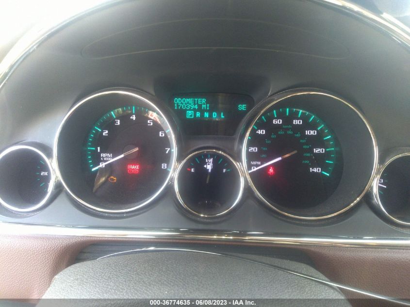 2013 BUICK ENCLAVE PREMIUM - 5GAKRDKD0DJ166042
