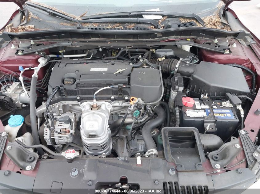 2016 HONDA ACCORD SEDAN EX-L - 1HGCR2F92GA181290
