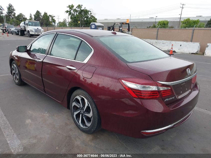 2016 HONDA ACCORD SEDAN EX-L - 1HGCR2F92GA181290