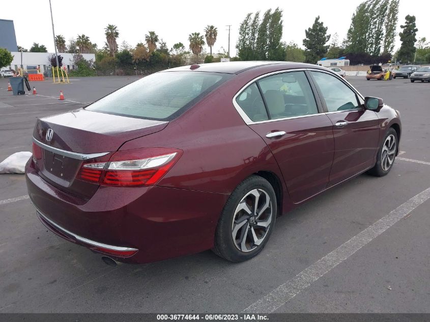 2016 HONDA ACCORD SEDAN EX-L - 1HGCR2F92GA181290