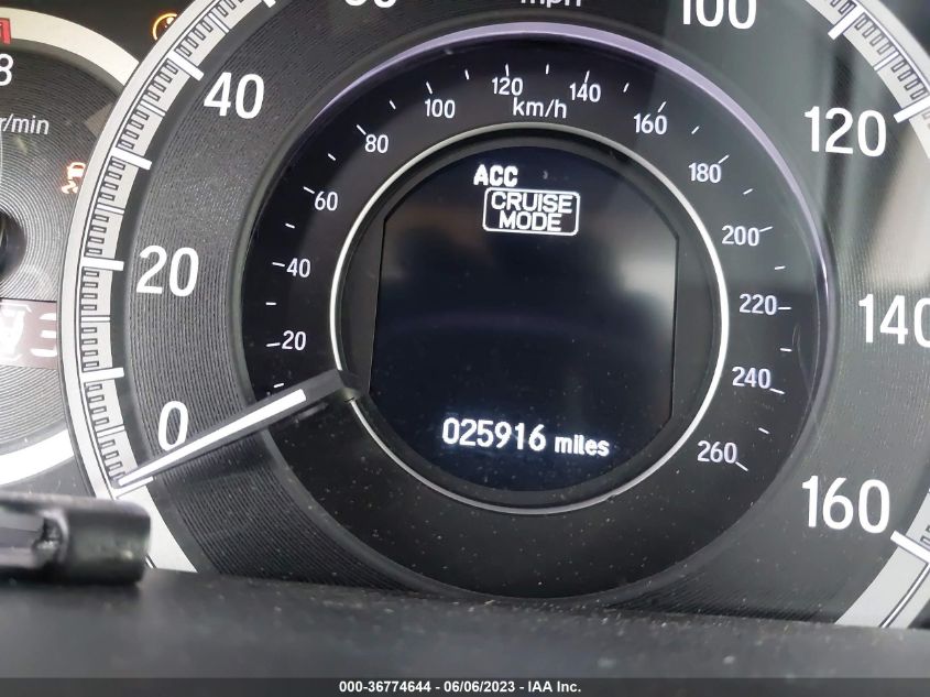 2016 HONDA ACCORD SEDAN EX-L - 1HGCR2F92GA181290