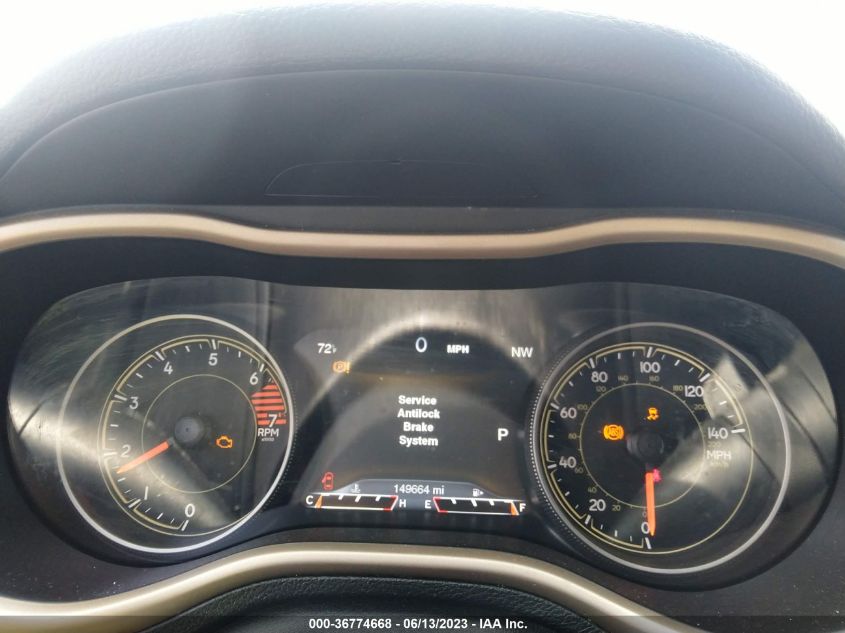 2017 JEEP CHEROKEE LIMITED - 1C4PJLDB7HW663194