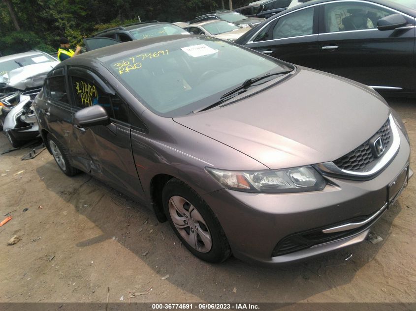 2014 HONDA CIVIC LX - 19XFB2F57EE015225