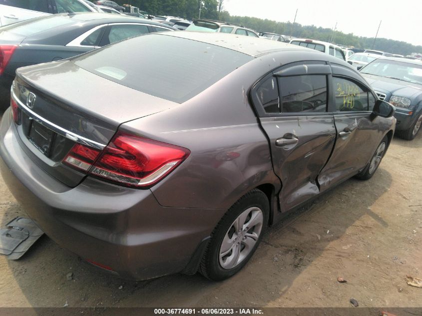 2014 HONDA CIVIC LX - 19XFB2F57EE015225
