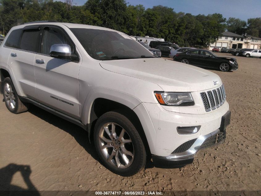 2014 JEEP GRAND CHEROKEE SUMMIT - 1C4RJFJG7EC219580