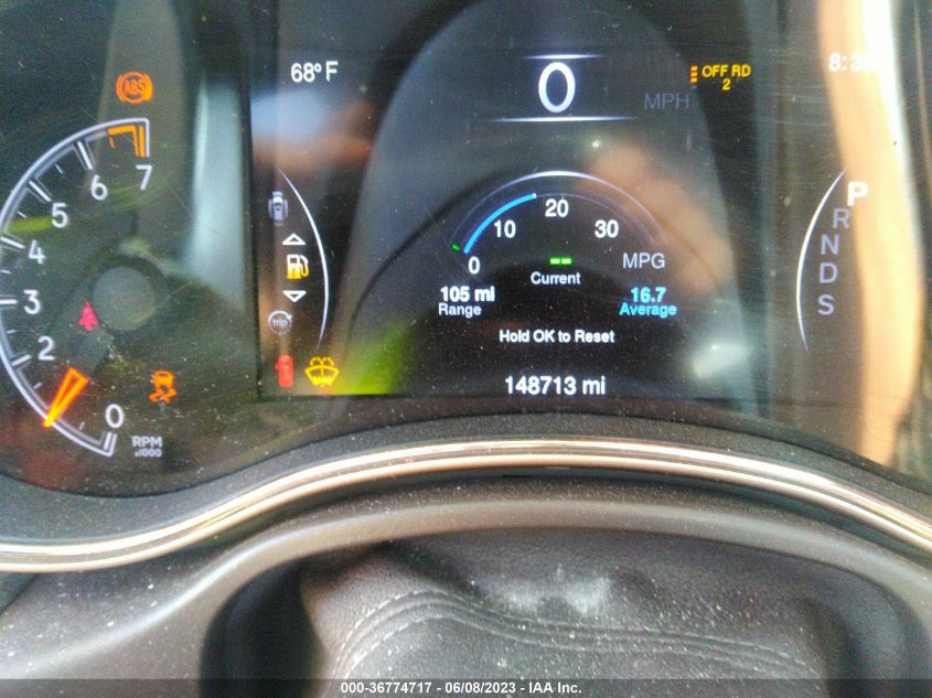 2014 JEEP GRAND CHEROKEE SUMMIT - 1C4RJFJG7EC219580