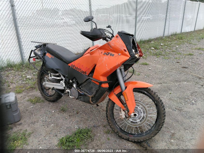2008 KTM 990 ADVENTURE - VBKVA44068M944408