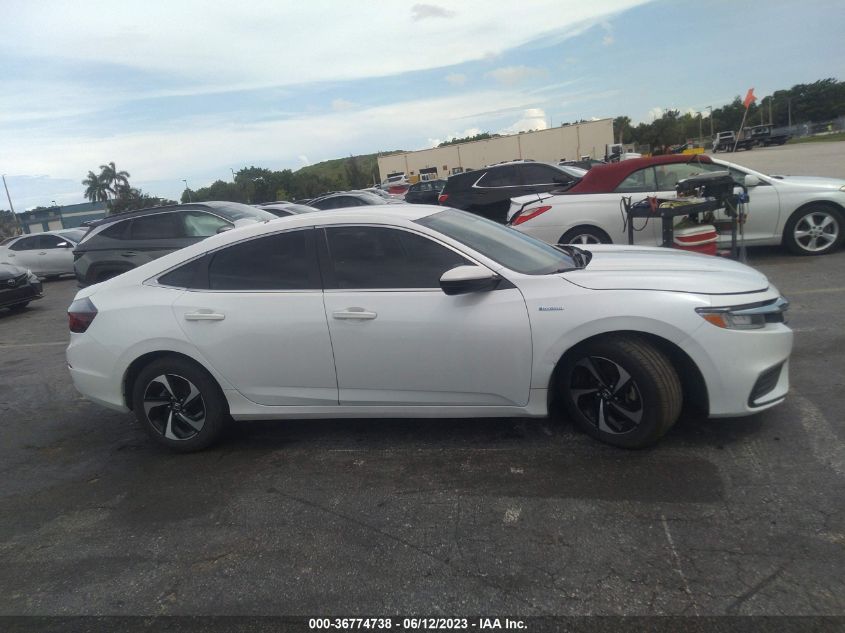 2022 HONDA INSIGHT EX - 19XZE4F58NE013340