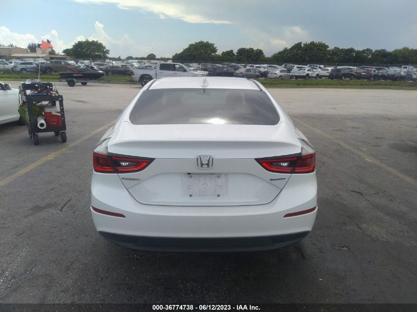 2022 HONDA INSIGHT EX - 19XZE4F58NE013340