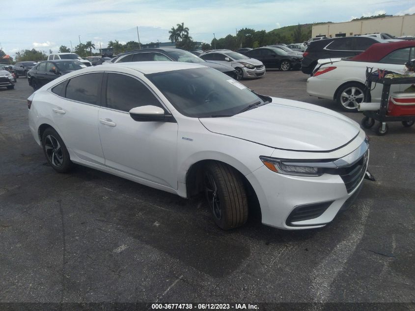 2022 HONDA INSIGHT EX - 19XZE4F58NE013340
