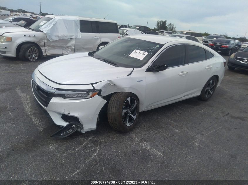 2022 HONDA INSIGHT EX - 19XZE4F58NE013340