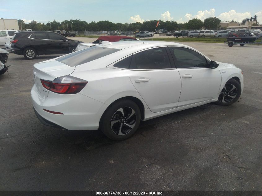 2022 HONDA INSIGHT EX - 19XZE4F58NE013340