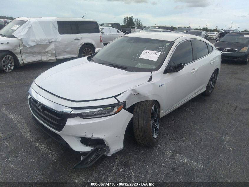 2022 HONDA INSIGHT EX - 19XZE4F58NE013340