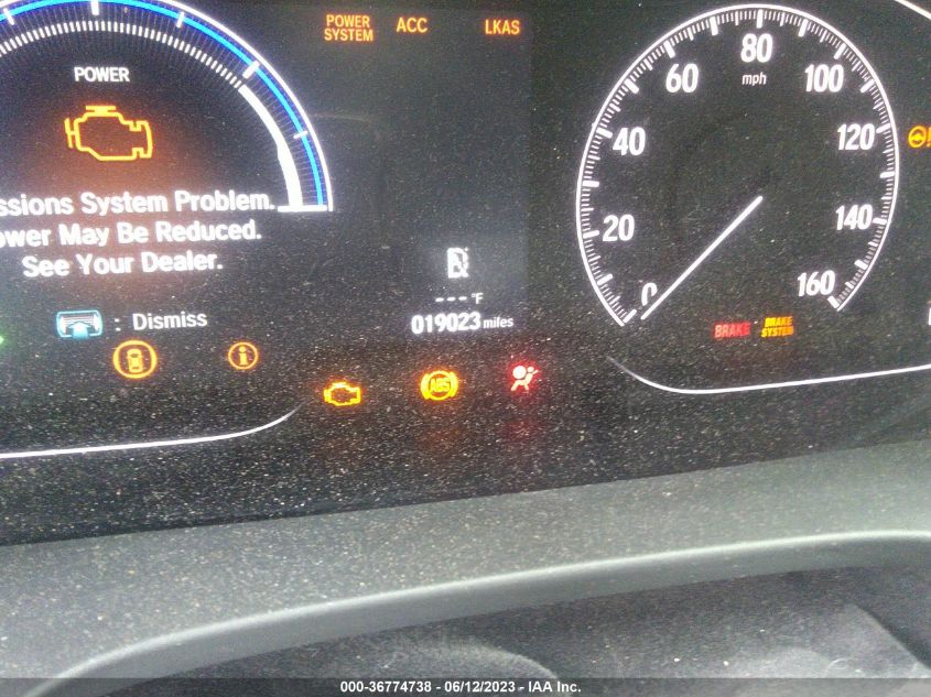 2022 HONDA INSIGHT EX - 19XZE4F58NE013340