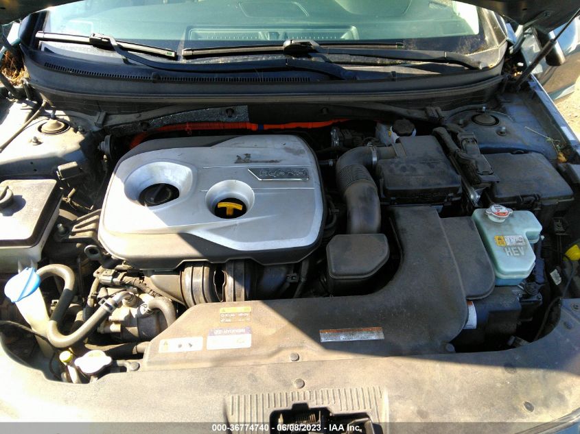 2016 HYUNDAI SONATA HYBRID LIMITED - KMHE34L19GA031420