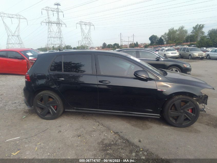 2018 VOLKSWAGEN GOLF GTI S/SE/AUTOBAHN - 3VW447AU2JM293041