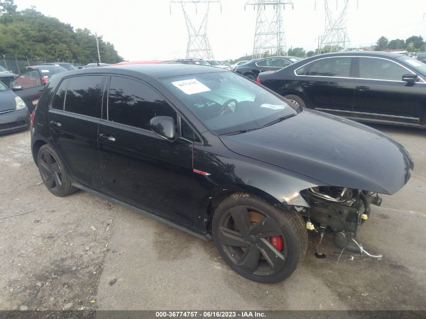 2018 VOLKSWAGEN GOLF GTI S/SE/AUTOBAHN - 3VW447AU2JM293041
