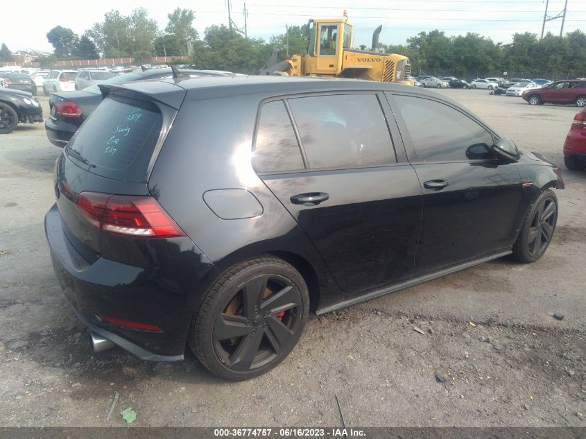 2018 VOLKSWAGEN GOLF GTI S/SE/AUTOBAHN - 3VW447AU2JM293041