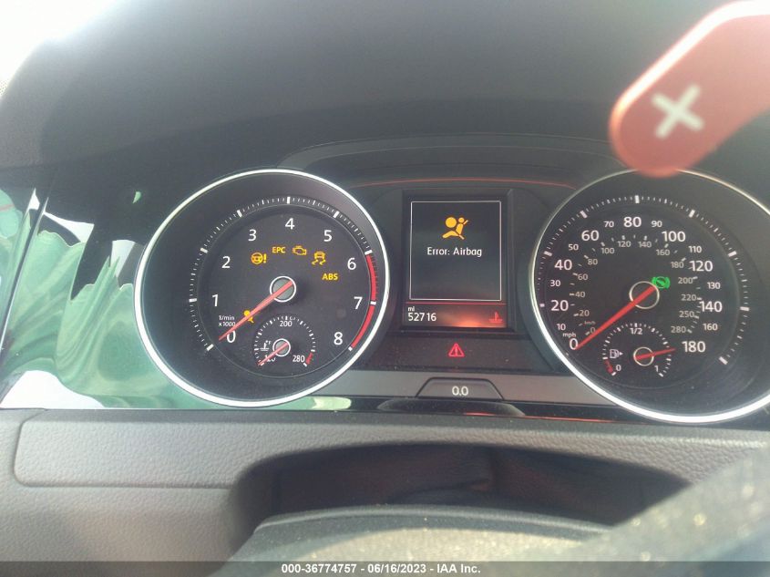 2018 VOLKSWAGEN GOLF GTI S/SE/AUTOBAHN - 3VW447AU2JM293041