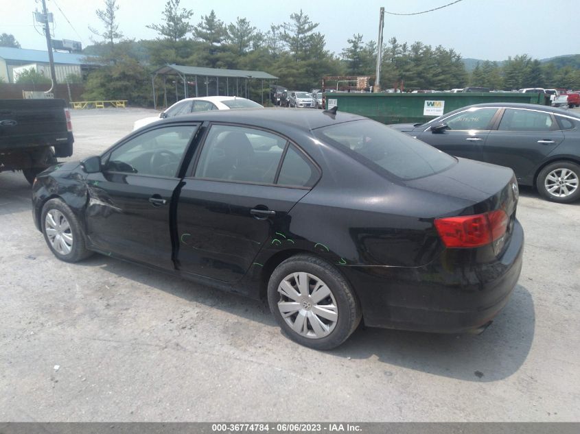 2014 VOLKSWAGEN JETTA SEDAN SE - 3VWD17AJ4EM420120