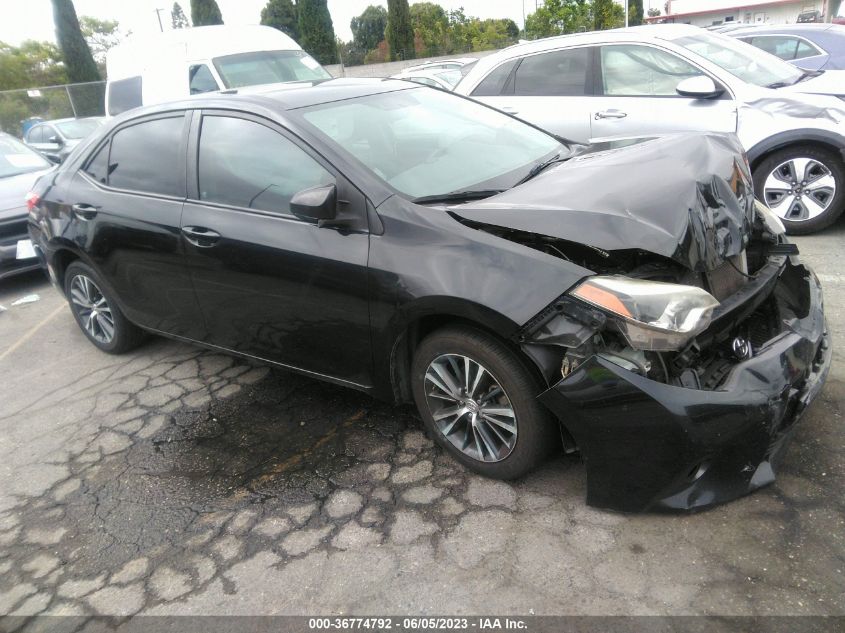 2016 TOYOTA COROLLA LE - 5YFBURHE4GP555485