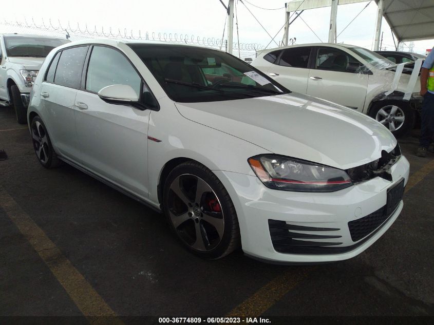 2015 VOLKSWAGEN GOLF GTI SE - 3VW5T7AU1FM026682