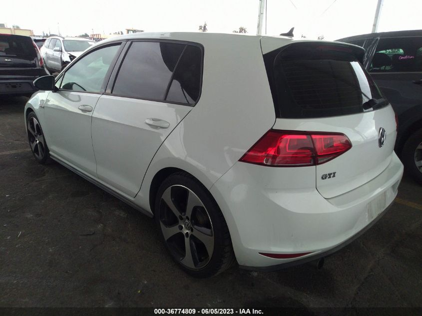 2015 VOLKSWAGEN GOLF GTI SE - 3VW5T7AU1FM026682