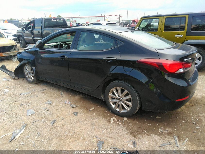 2016 HYUNDAI ELANTRA SE - 5NPDH4AE0GH773463