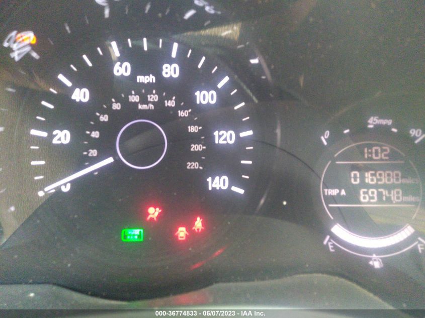2019 HONDA HR-V LX - 3CZRU6H33KG717787