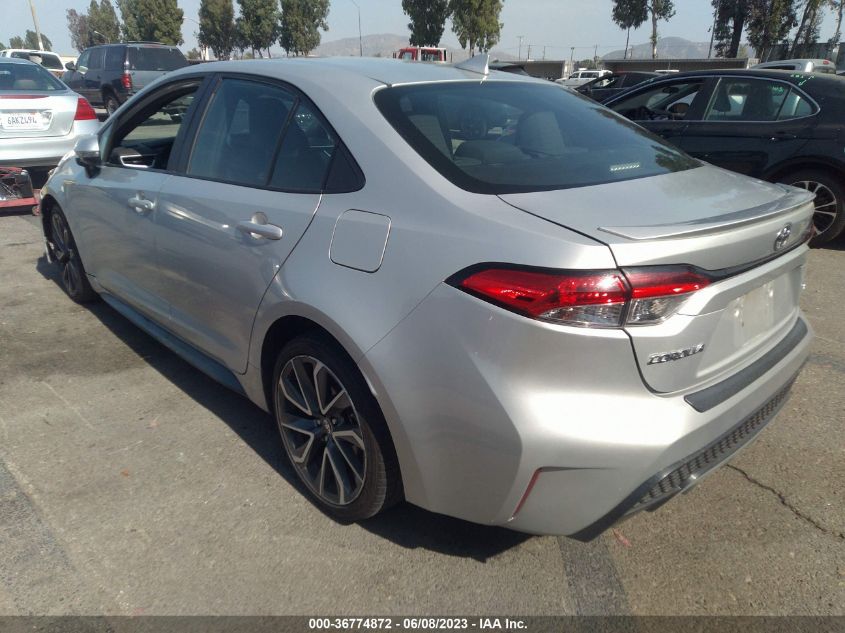 2020 TOYOTA COROLLA SE/NIGHTSHADE - 5YFS4RCE0LP020719