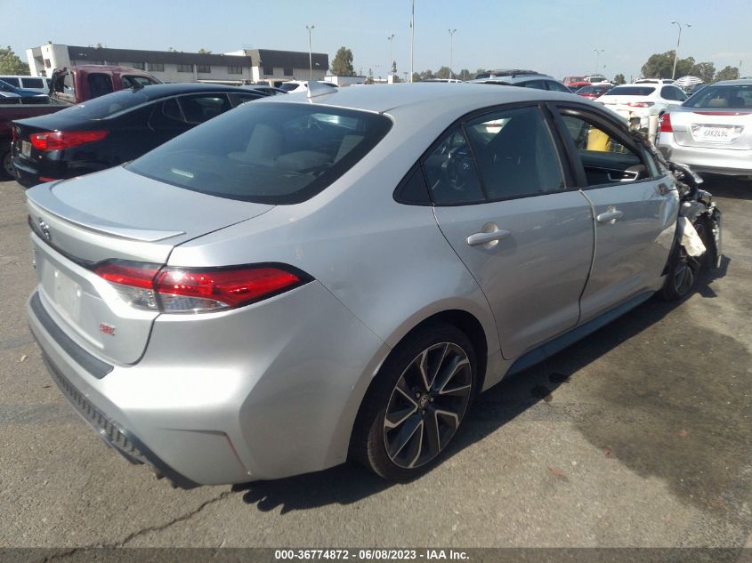 2020 TOYOTA COROLLA SE/NIGHTSHADE - 5YFS4RCE0LP020719