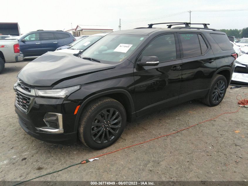 2022 CHEVROLET TRAVERSE RS - 1GNERJKW9NJ123730