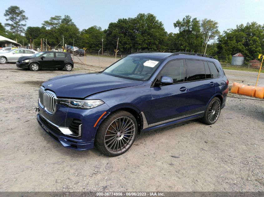 2022 BMW X7 ALPINA XB7 5UXCX6C11N9M77487