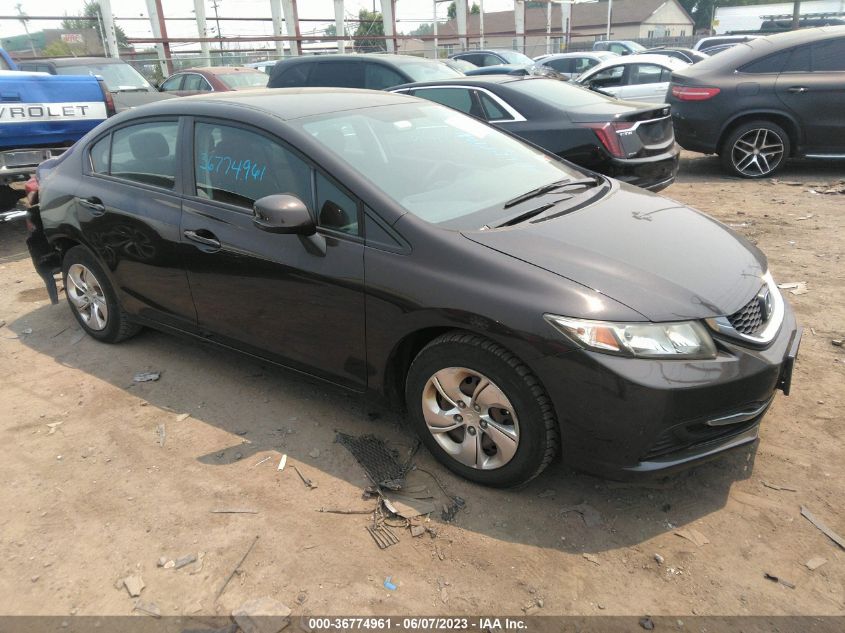 2013 HONDA CIVIC SDN LX - 2HGFB2F51DH599271