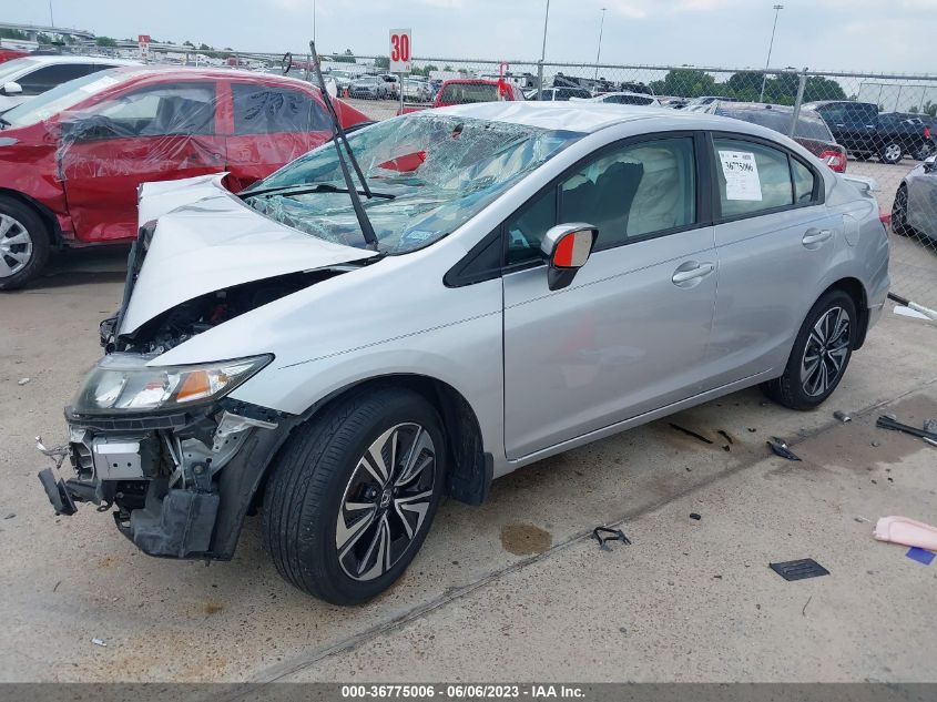 2015 HONDA CIVIC SEDAN SE - 19XFB2F77FE112086