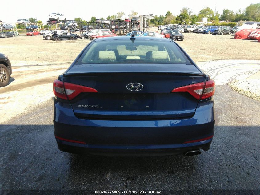 2016 HYUNDAI SONATA 2.4L SE - 5NPE24AF8GH327172