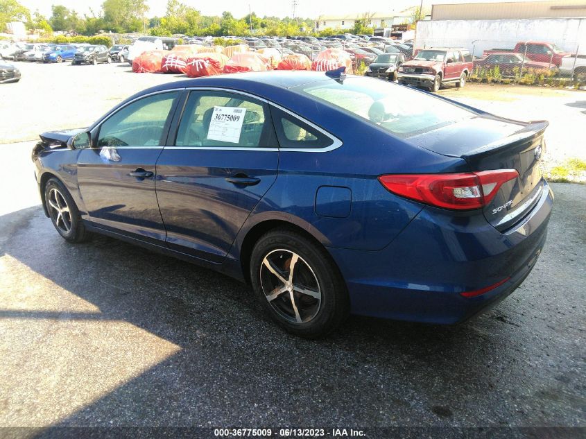 2016 HYUNDAI SONATA 2.4L SE - 5NPE24AF8GH327172