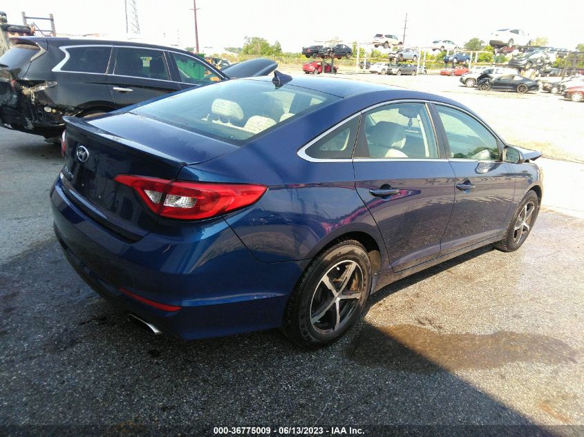 2016 HYUNDAI SONATA 2.4L SE - 5NPE24AF8GH327172